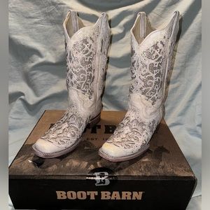 Corral Women's Glitter Inlay Wedding Boots